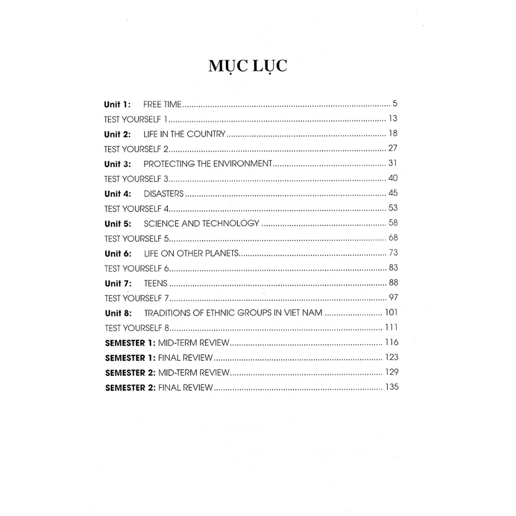 SÁCH-Bài Tập Tiếng Anh 8 HA-MK