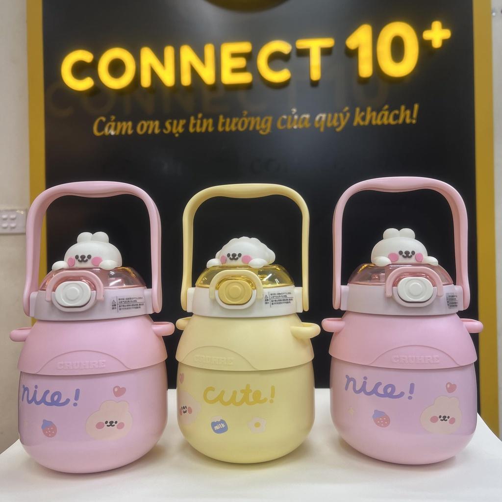 Bình nước gấu CRUHRE cute 780ml