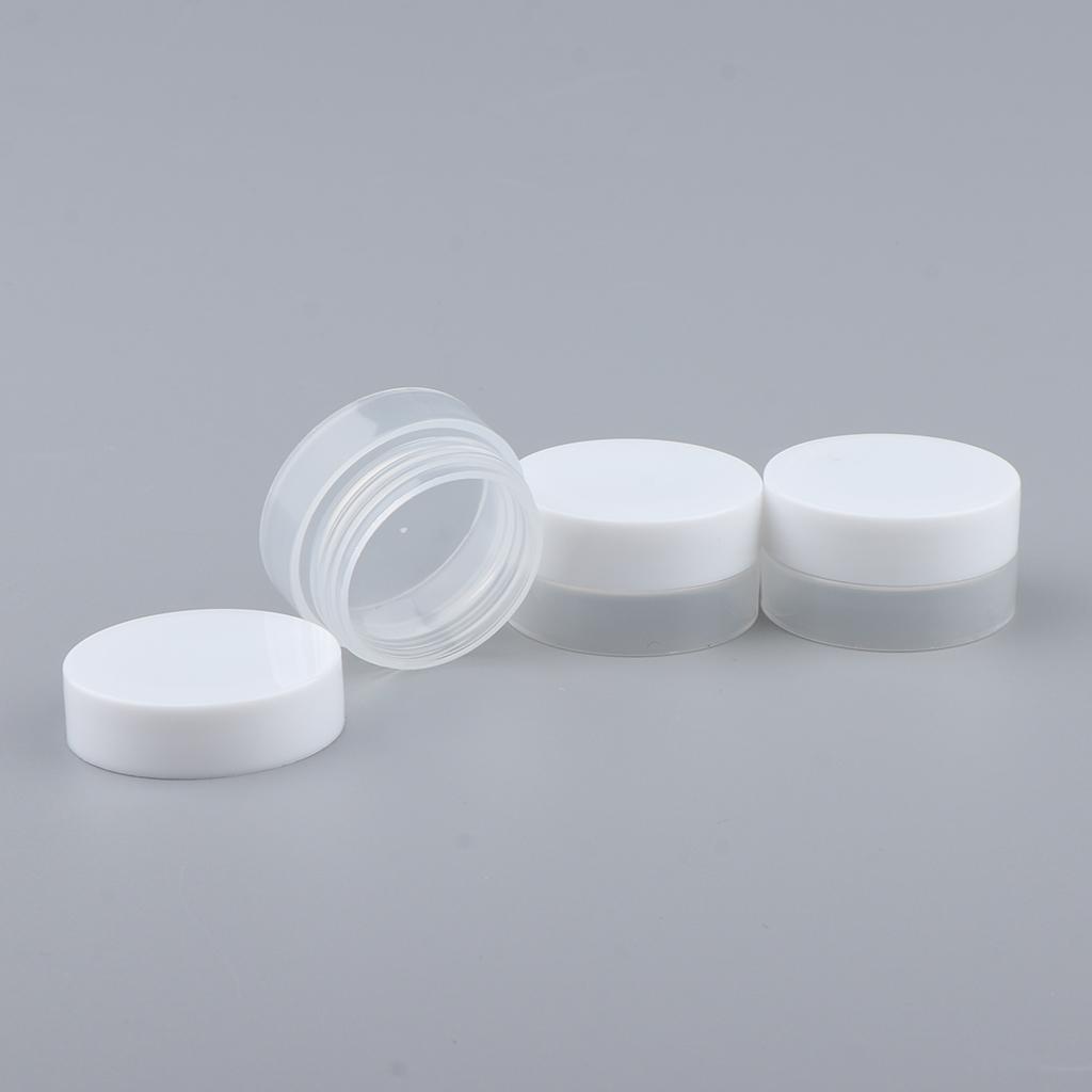 10Pcs Empty Round Makeup Jar Pot Travel Cream Cosmetic Container