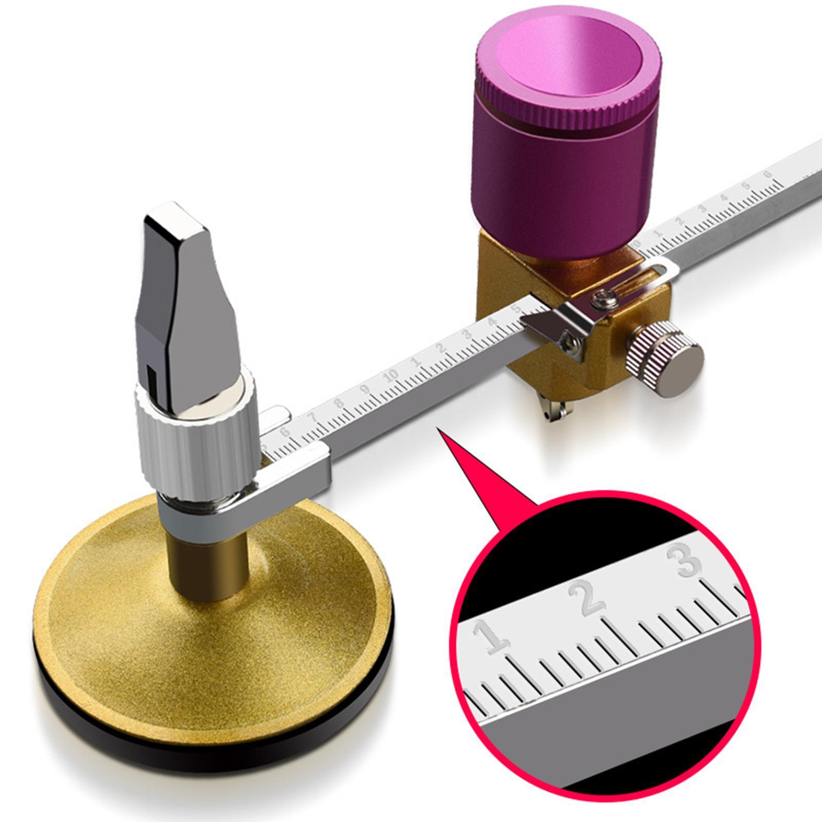 40cm/15.75inch Max. Round Dia Adjustable Glass Circle Cutting Suction Cup Cutter