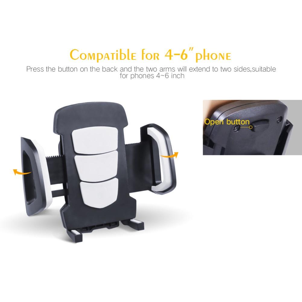 【ky】Universal Car Windshield Phone Holder Long Arm Stand Bracket with Suction Cup