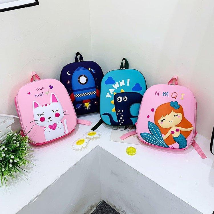 Ba Lô 3D Đi Học Cho Bé Mầm Non &amp; Mẫu Giáo 3-7 Tuổi Mẫu 3D To BLT32