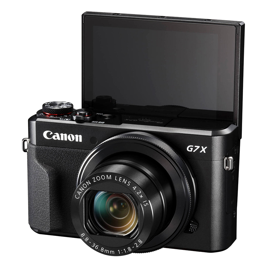 Máy Ảnh Canon Powershot G7X Mark II - Đen (Tặng Kèm Thẻ Nhớ Và Túi Đựng Máy Ảnh) - Hàng Chính Hãng