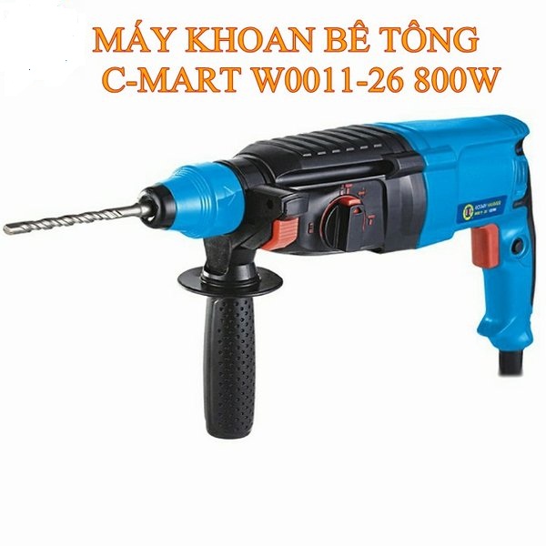 Máy khoan bê tông W0011-26 chính hãng C-MART