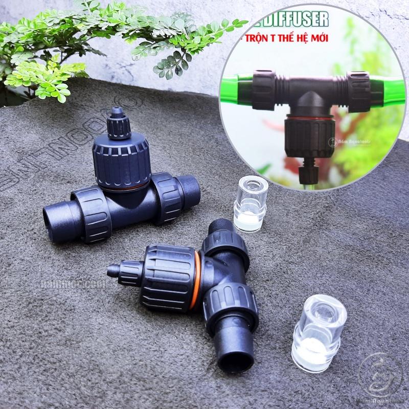 Bộ Trộn CO2 Thế Hệ Mới BSFH CO2 DIFFUSER | Nhỏ Gọn - Hiệu Quả - Không Giảm Dòng - Chống Ăn Mòn