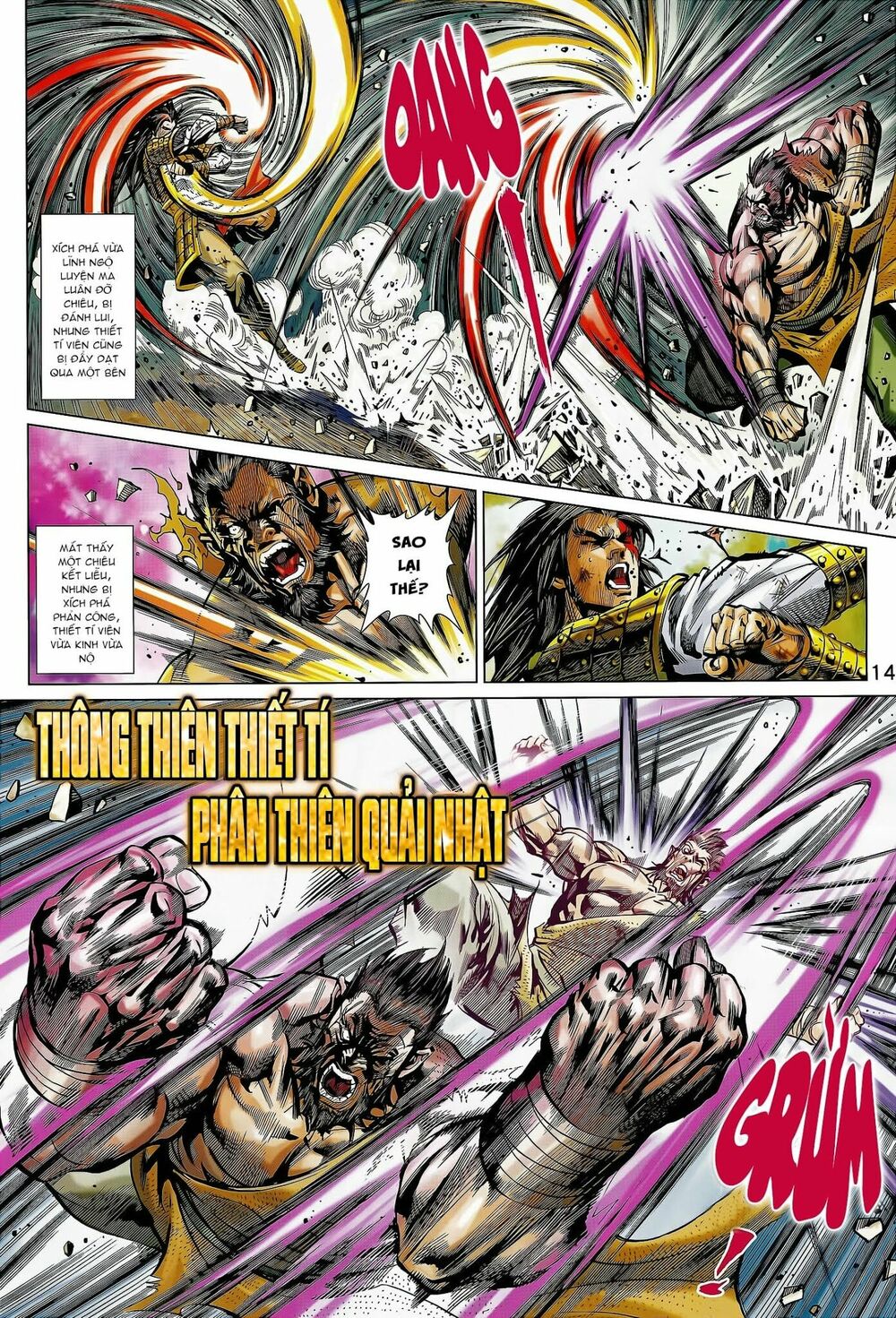 xuân thu mãnh sĩ chapter 14.1 14