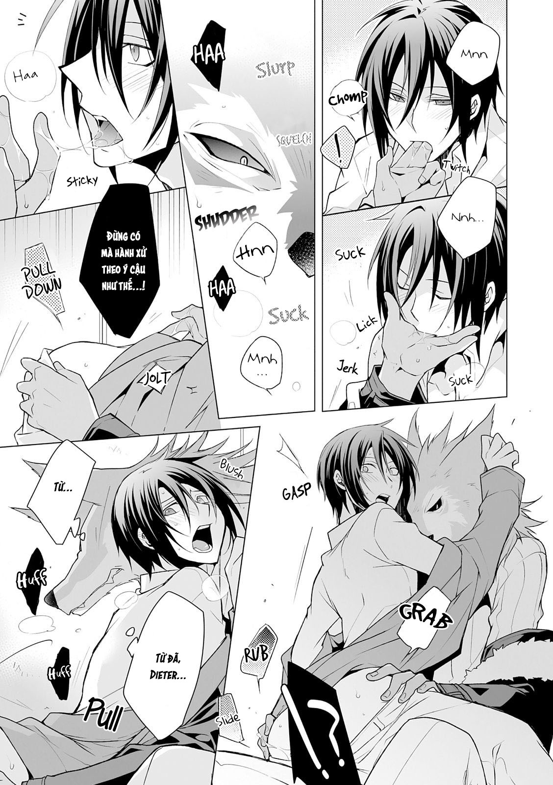 anh chàng người sói và tiểu thuyết gia lập dị chapter 2.2 1