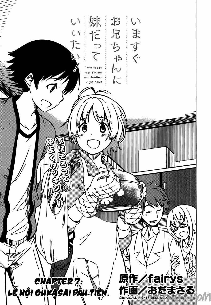imasugu oniichan ni imouto datte iitai chapter 7 5