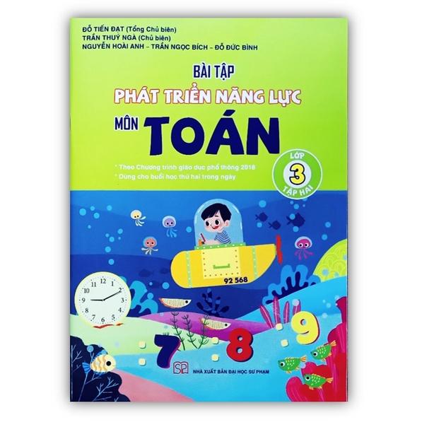 Sách - Bài Tập Phát Triển Năng Lực Môn Toán Lớp 3 - Tập 2