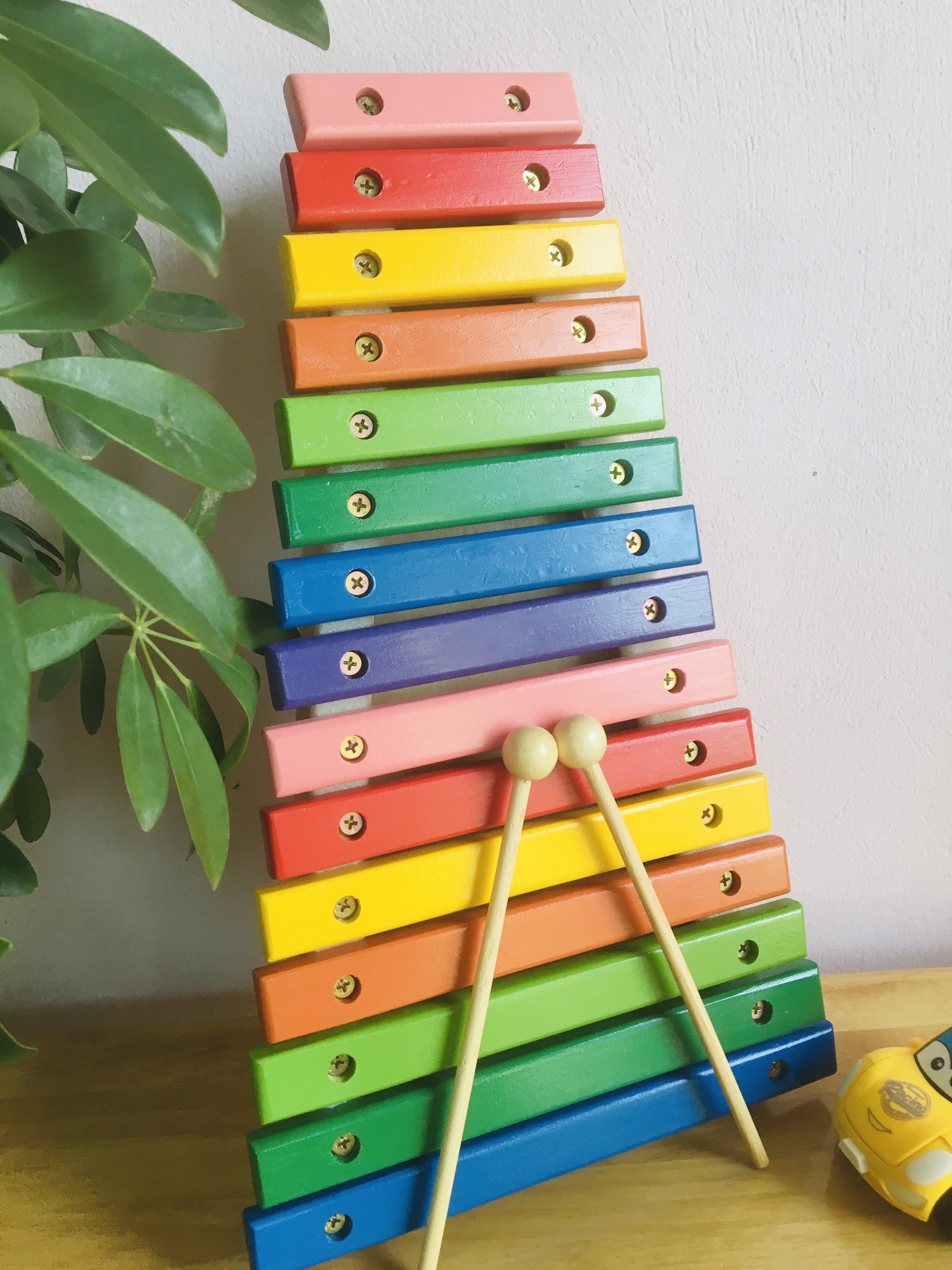 Đồ chơi đàn xylophone gỗ 15 thanh loại to cao cấp, đồ chơi đàn gỗ nhạc cụ giải trí rèn kĩ năng giáo dục cho bé