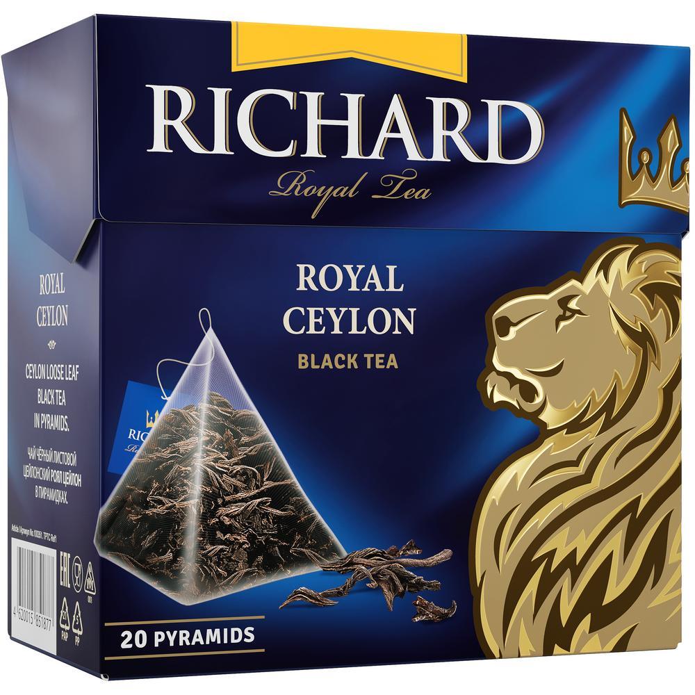 Trà Đen Ceylon Túi Lọc Thượng Hạng Hiệu Richard  – Tea Richard Royal Ceylon