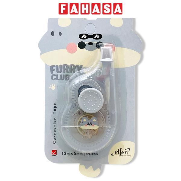 Xóa Kéo Furry Club - 5mm x 12m - Elfen - Chó Sói
