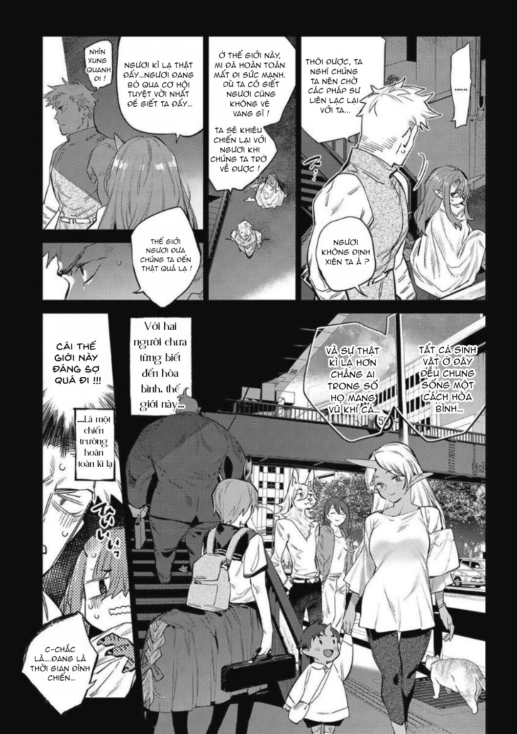 cô gái quái vật đến từ thế giới khác chapter 1.1 8