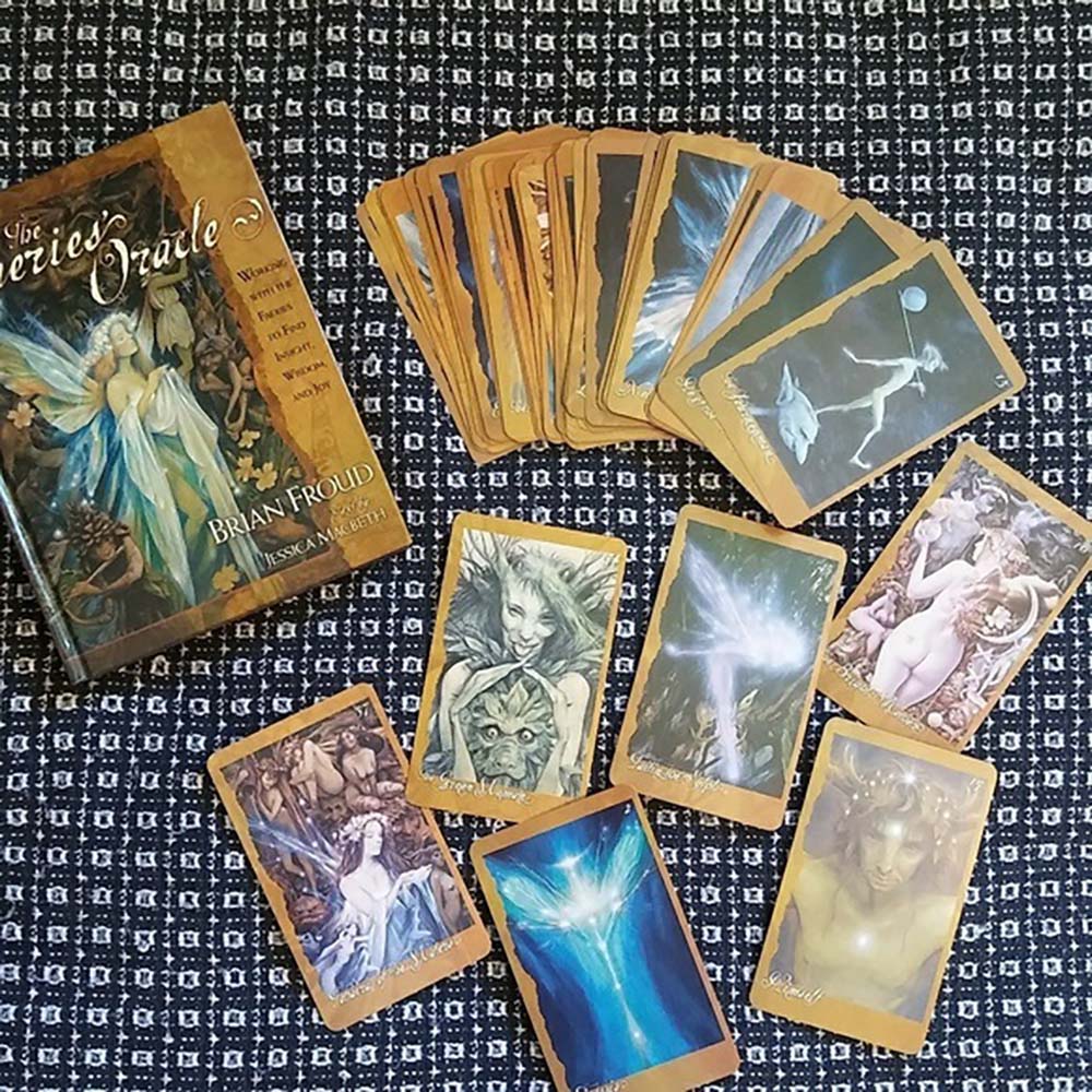 Bài Oracle The Faeries 66 Lá Bài Đá Thanh Tẩy