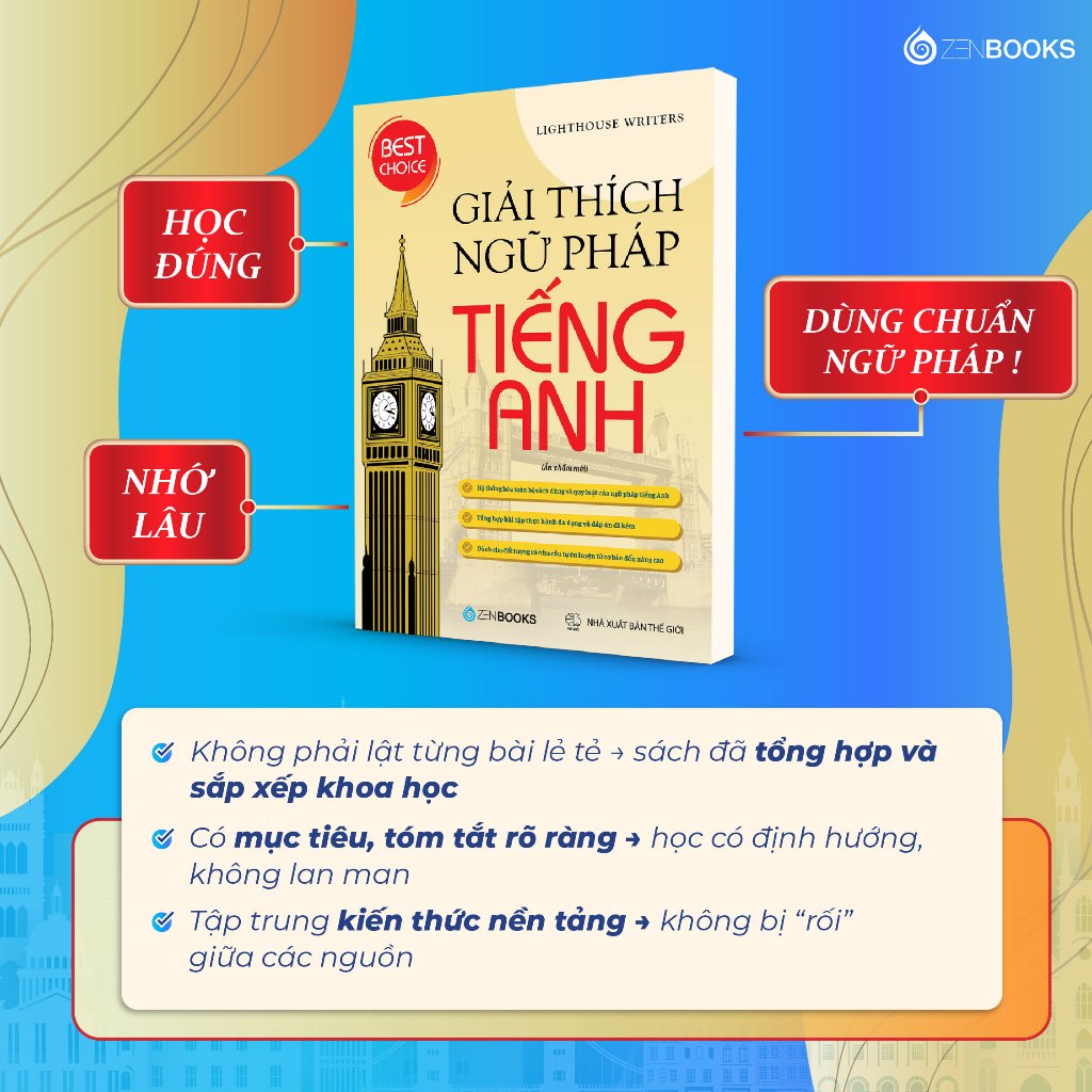 Sách - Giải Thích Ngữ Pháp Tiếng Anh