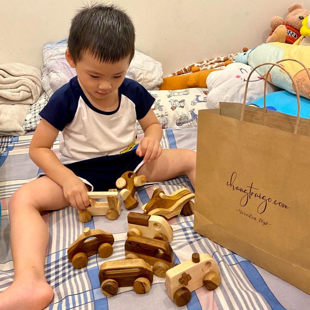 8 Mẫu Xe Phương Tiện Giao Thông Bằng Gỗ - Đồ Chơi Gỗ Trẻ Em