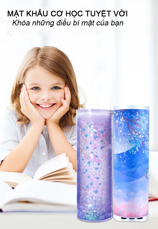 COMBO 2 hộp bút đa năng hiện đại có mật khẩu thông minh in hình