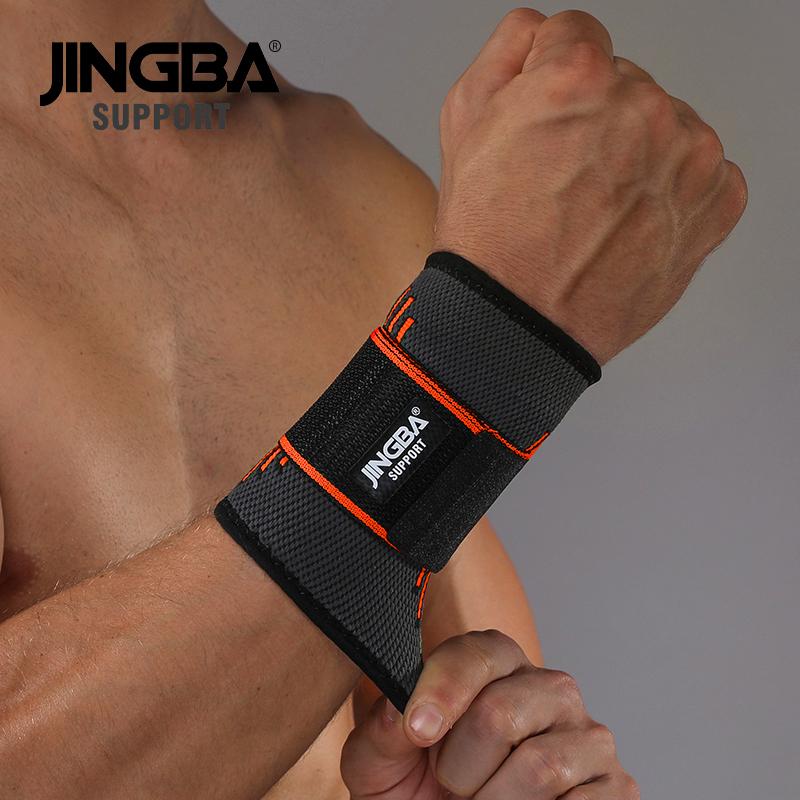 1 PC cầu lông hỗ trợ cổ tay Color: Orange Size: XL