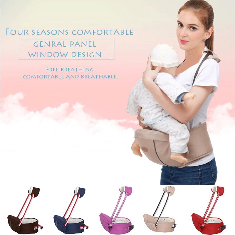 Công Thái Sơ Sinh Hông Ghế Eo Phân Xe Tập Đi Em Bé Sling An Toàn Có Thể Điều Chỉnh Giữ Dây Lưng Trẻ Em Trẻ Sơ Sinh Hông Ghế 0-3Y