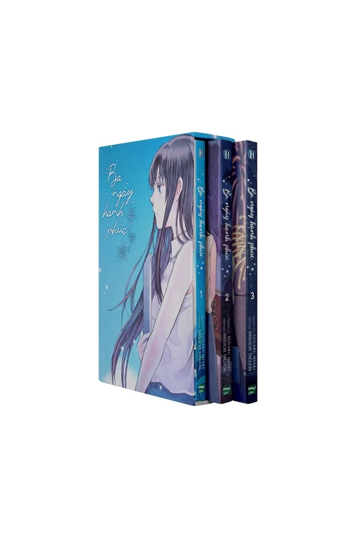 Sách - Ba Ngày Hạnh Phúc (Boxset Manga 3 Tập)