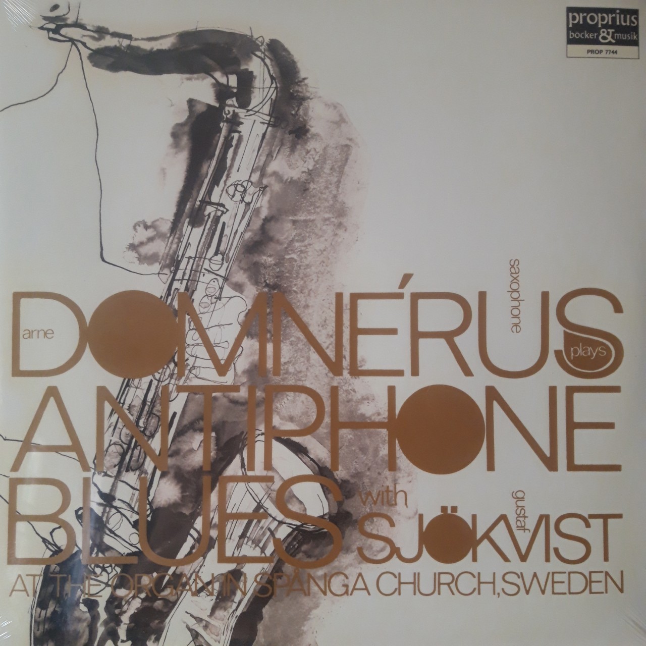 Đĩa than - LP - Antiphone Blues - Arne Domnerus With Gustaf Sjokvist - New vinyl record