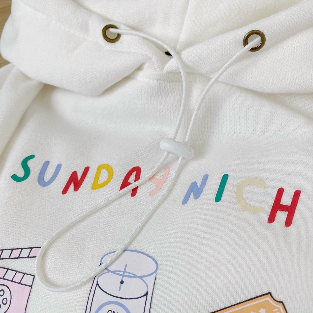 Áo nỉ hoodie unisex Homies liền mũ có túi in hình SUNDAY, ÁO HOODIE SWEETIE SUNDAYNIGHT, Áo Hoodie Unisex Cho Các Cặp Đôi - Áo Tay Phồng - Nón Hai Lớp (Video Shop Tự Quay + Ảnh Thật)