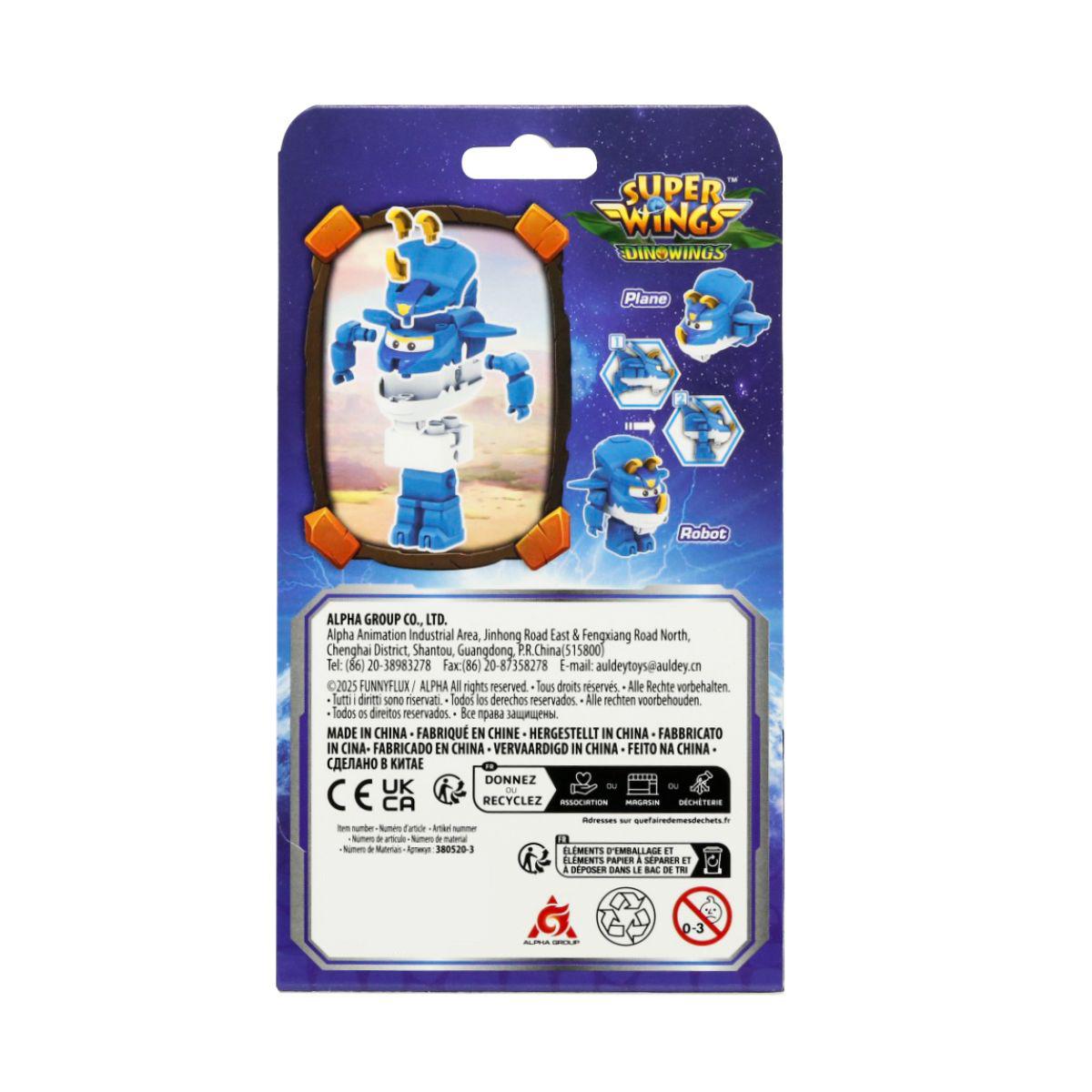 Đồ Chơi Lắp Ráp Robot Biến Hình Khủng Long Trico Sức Mạnh - Superwings EU380520-3