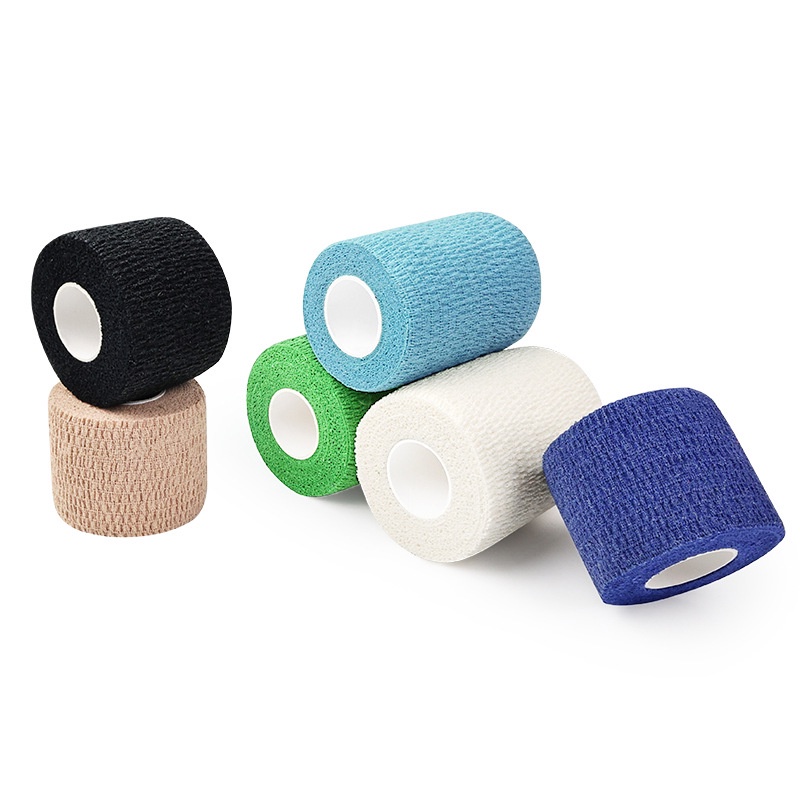 Băng keo thể thao quấn cổ chân HỘP 24 CUỘN, băng cuốn đá banh thể thao hỗ trợ y tế bảo vệ cổ tay, đầu gối