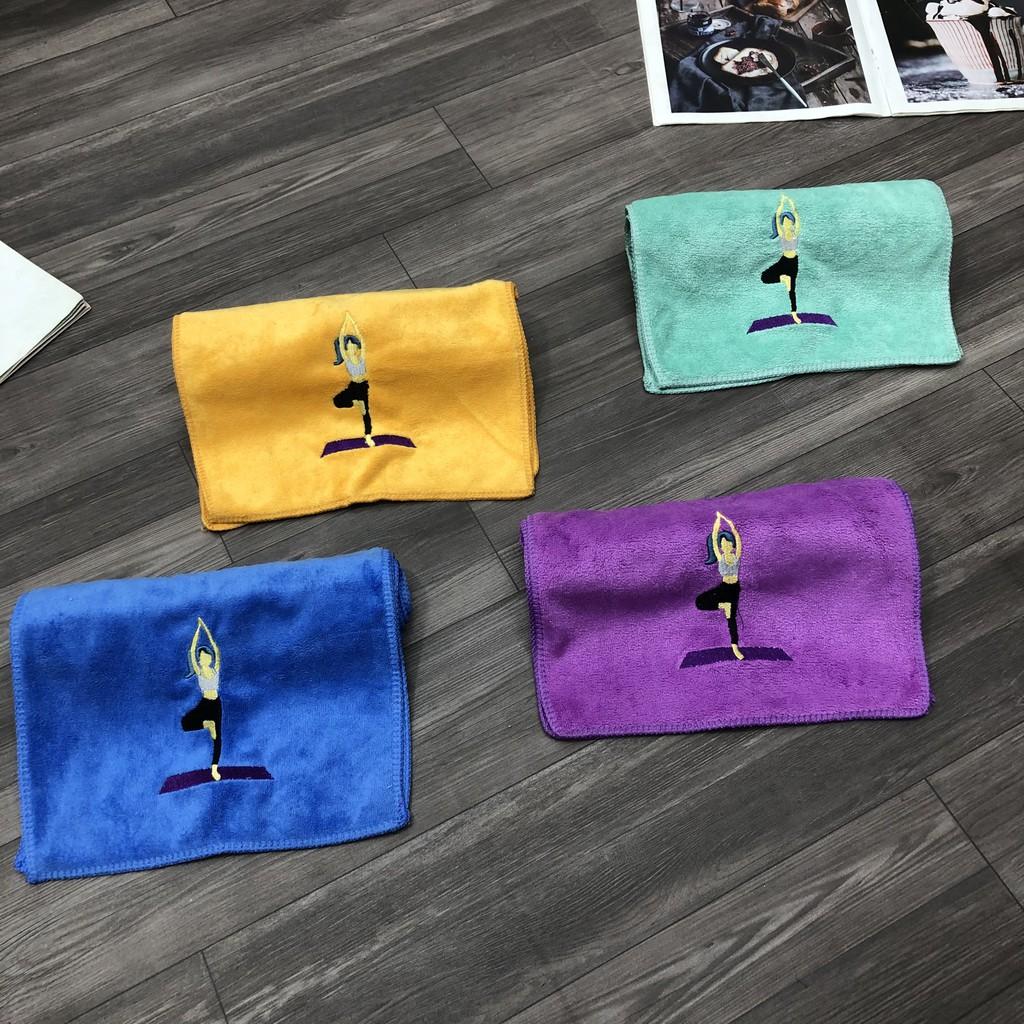 Khăn lau mồ hôi khi tập thể dục, Yoga, gym 100% Cotton,siêu thấm mồ hôi