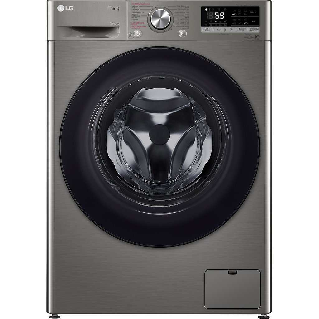 Máy giặt sấy LG Inverter 10kg/6kg FV1410D4P - Hàng chính hãng