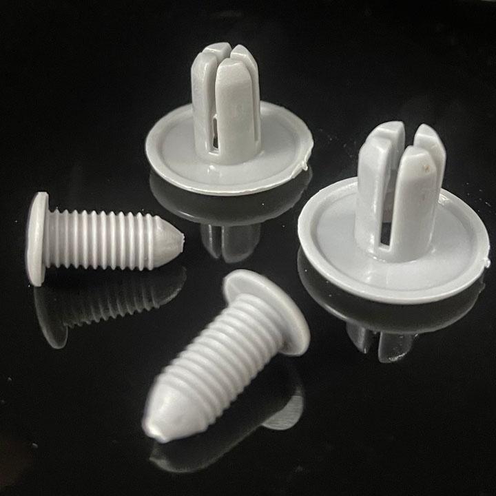 Bộ 20 ốc vít nhựa cho tấm chắn bùn, gắn cản và lòng dè xe ô tô lỗ 8mm tặng kèm tua vít