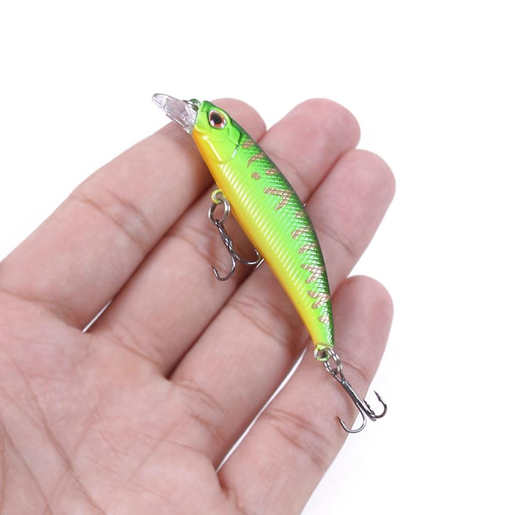 Minnow Fishing Lures Treble Hooks Swimbait Fishing Bait Crankbaits 01
