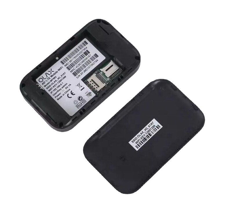 Bộ Phát Wifi Từ Sim 4G LTE OLAX MF982  Tốc Độ 150Mb Màn Hình LCD Hiển Thị Thông Minh Pin 3000mAh Dùng 12 Giờ - Hàng Chính Hãng