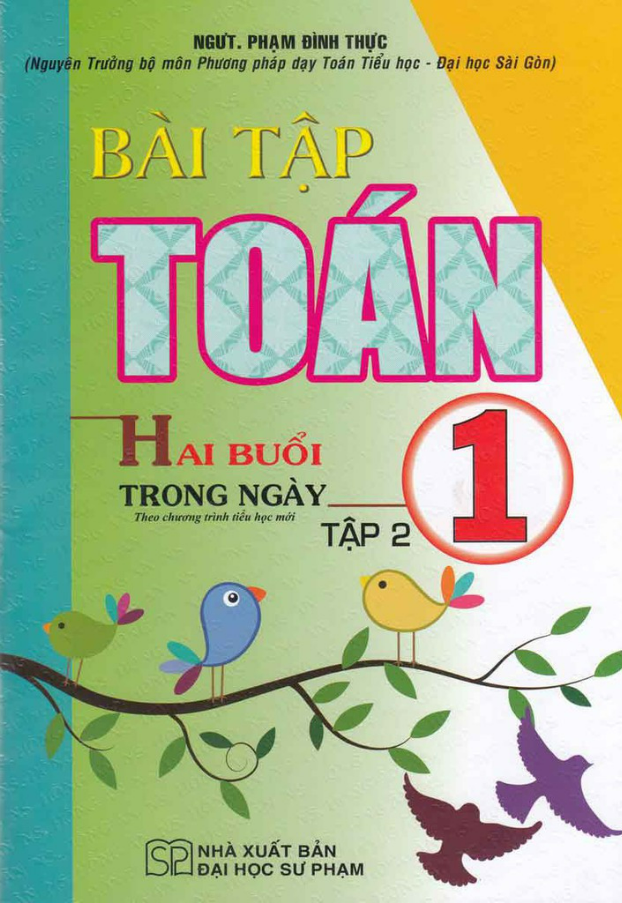 Sách - Bài Tập Toán 1 Tập 2 Hai Buổi Trong Ngày