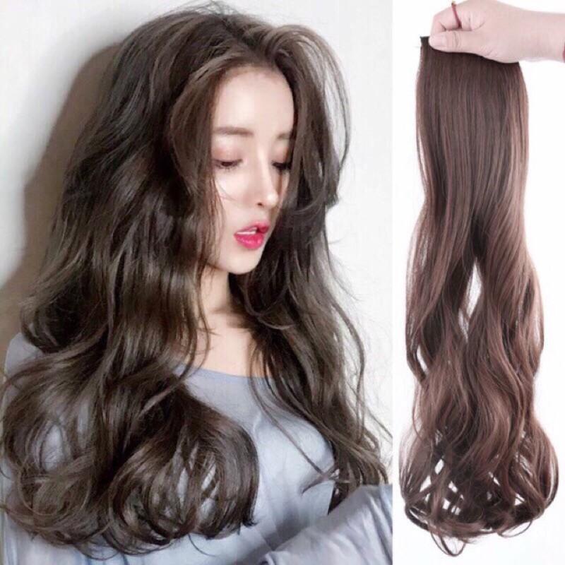 Tóc giả kẹp phân tép - Chịu nhiêt 180 độ