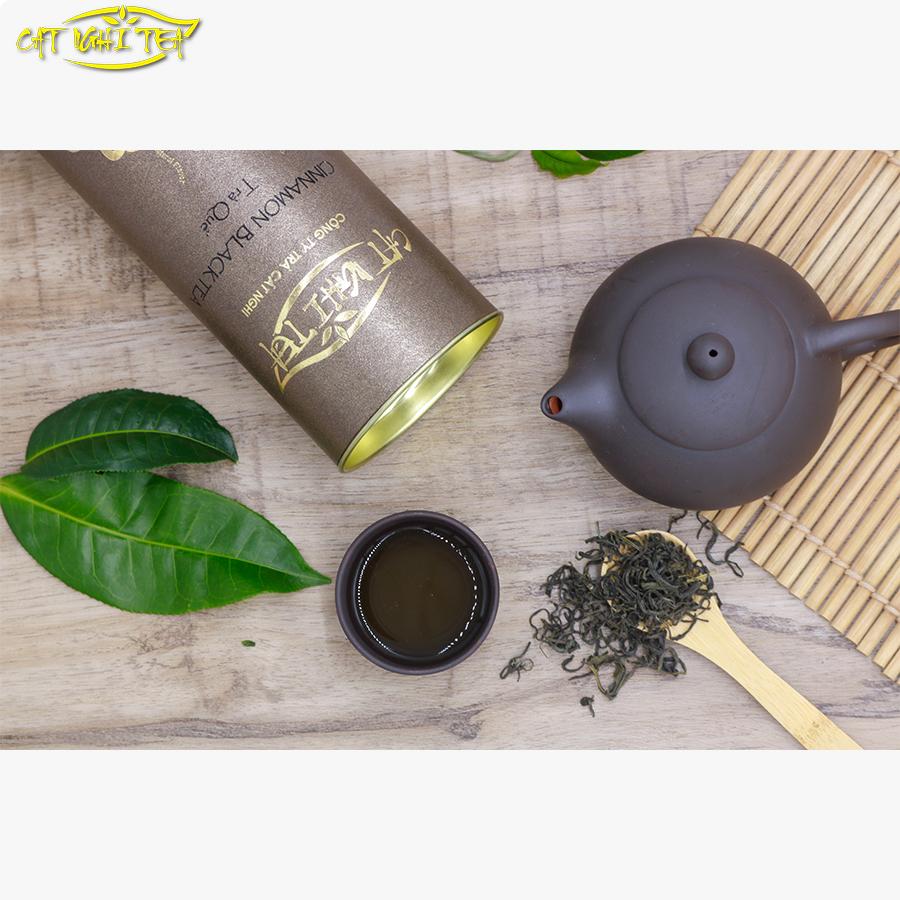 Trà Lon Truyền Thống - Trà Đen Hương Quế