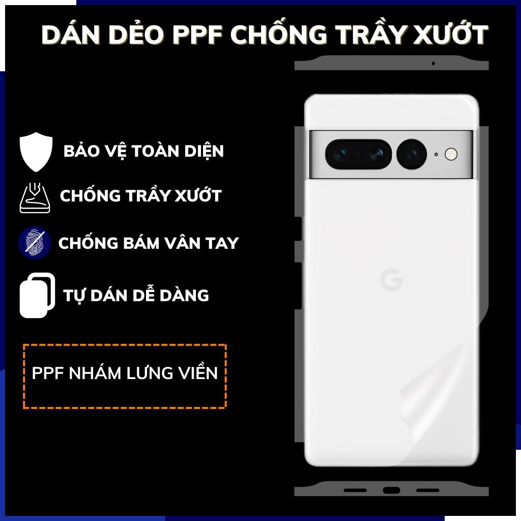Dán dẻo ppf pixel 7 pro trong suốt hoặc nhám chống bám vân tay bảo vệ camera mua 1 tặng 1 phụ kiện huỳnh tân store