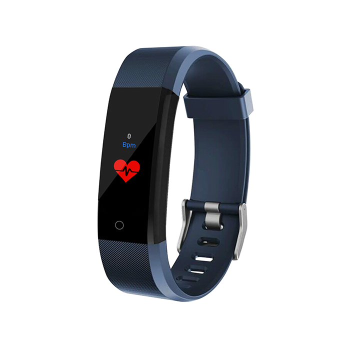 Vòng tay thông minh theo dõi sức khỏe Smart Bracelet Sport B11 - Màn hình màu - Kiểu dáng thời trang - Đo nhịp tim - Chống nước