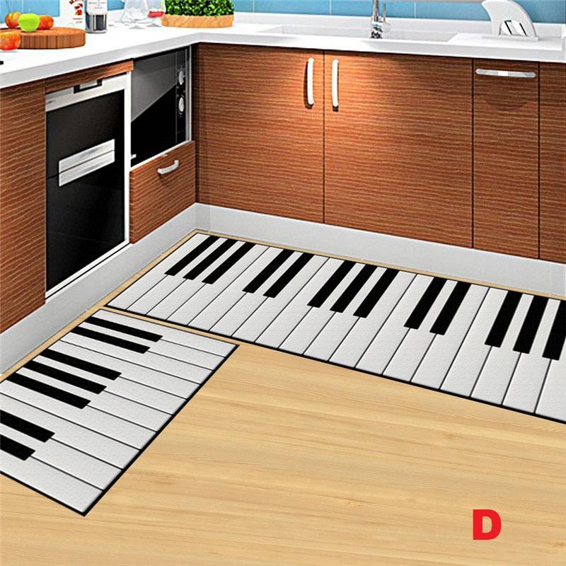 Bộ 2 Thảm Chân Chống Trượt Kích Thước 40x60 & 40x120cm