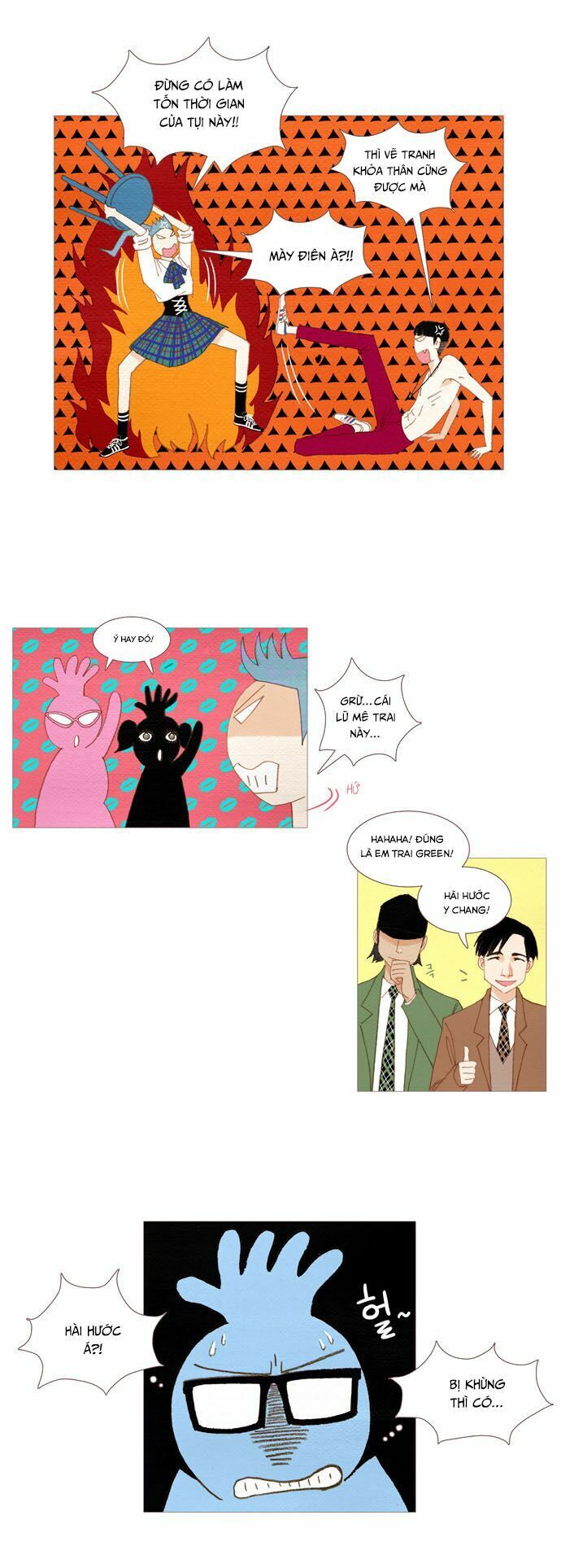 thánh thần trẻ trâu chapter 14 3