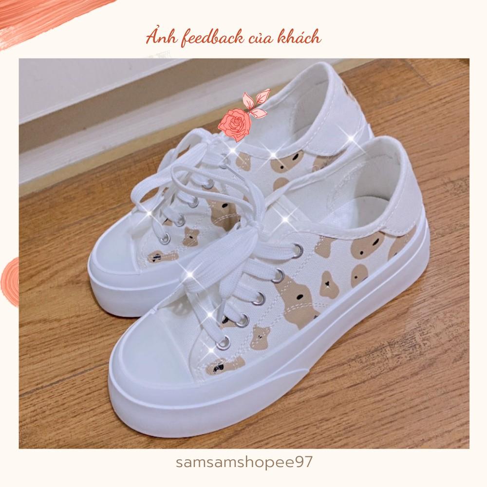 Giày sneaker họa tiết cute