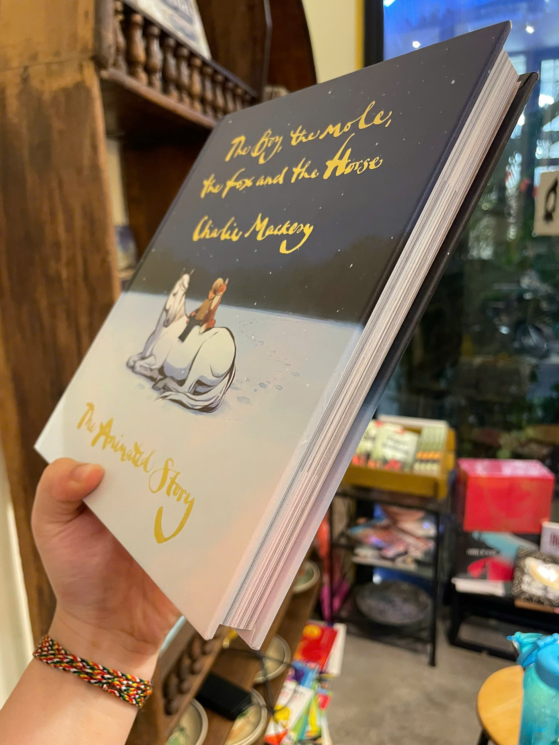 Sách - The Boy, the Mole, the Fox and the Horse: The Animated Story by Charlie Mackesy | Bìa cứng