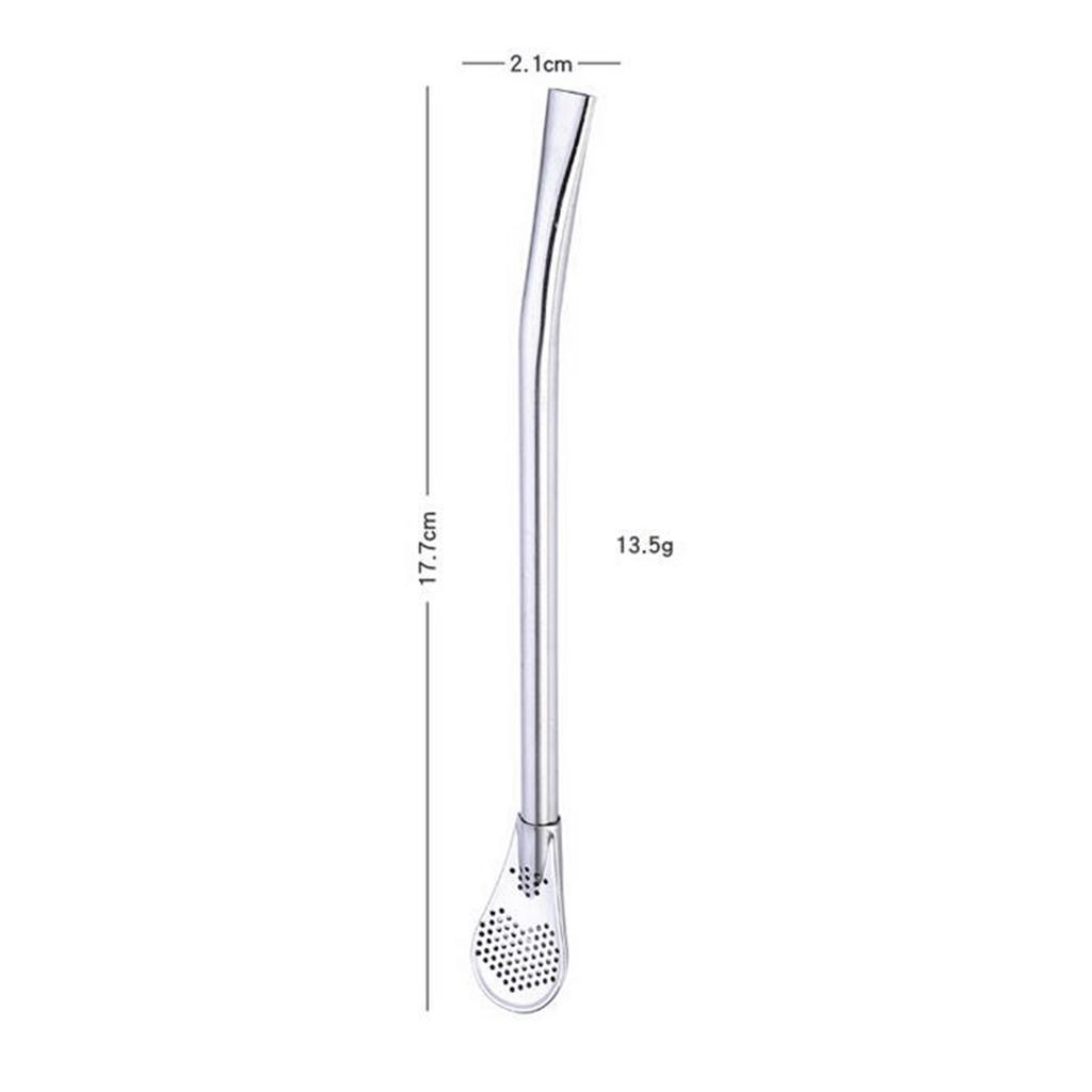 304 Stainless Steel Sucker Stirrer Coffee Drinking Spoon Teaspoon