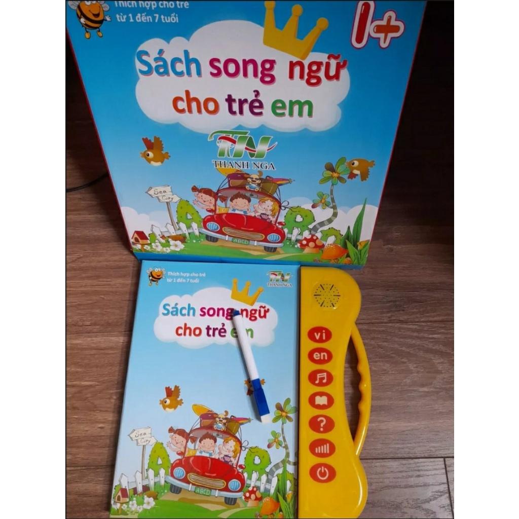 Sách Điện Tử Song Ngữ Anh - Việt Cho Bé 1-7 Tuổi, Giúp Bé Thông Minh Học Tốt Tiếng Anh, Phiên Bản Mới Nhất