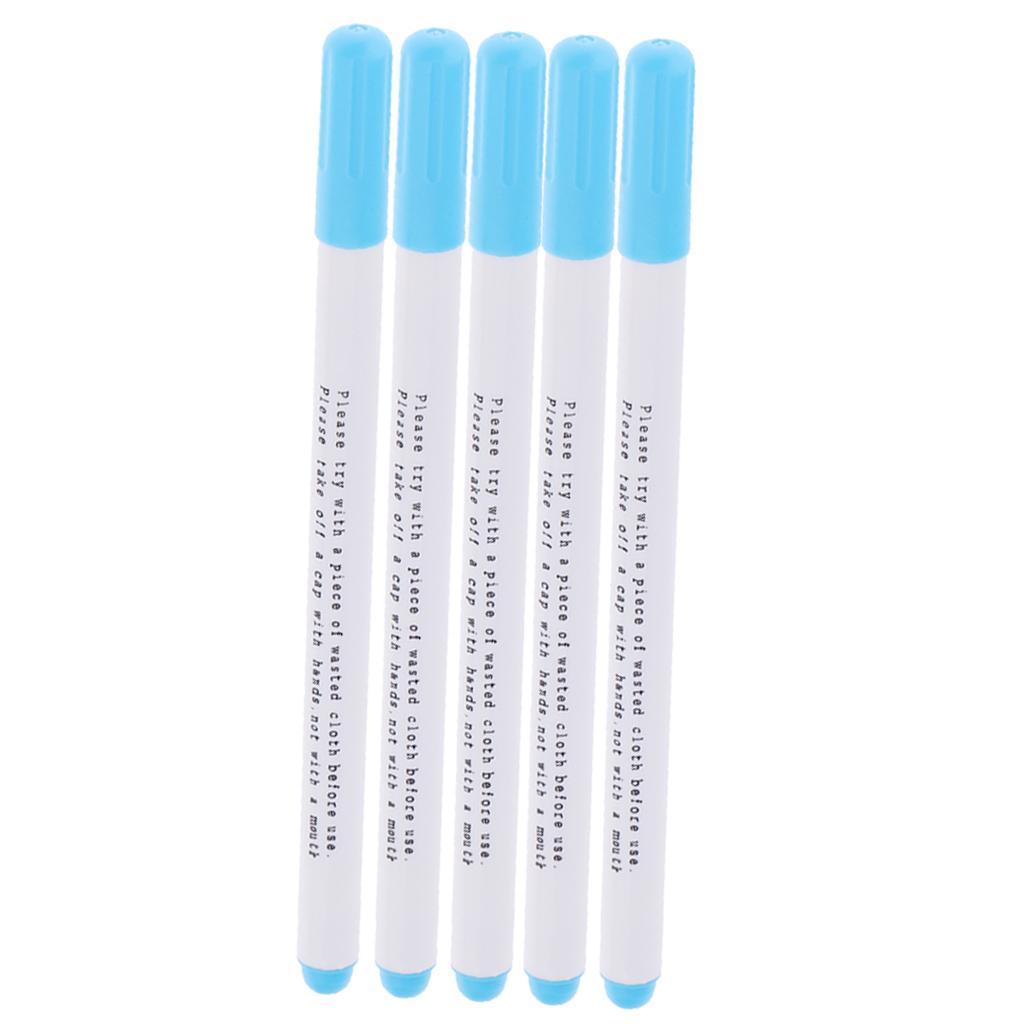 3-20pack 5 Pieces Water Erasable Pen Tailor Vanishing Marker Water Soluble Pen