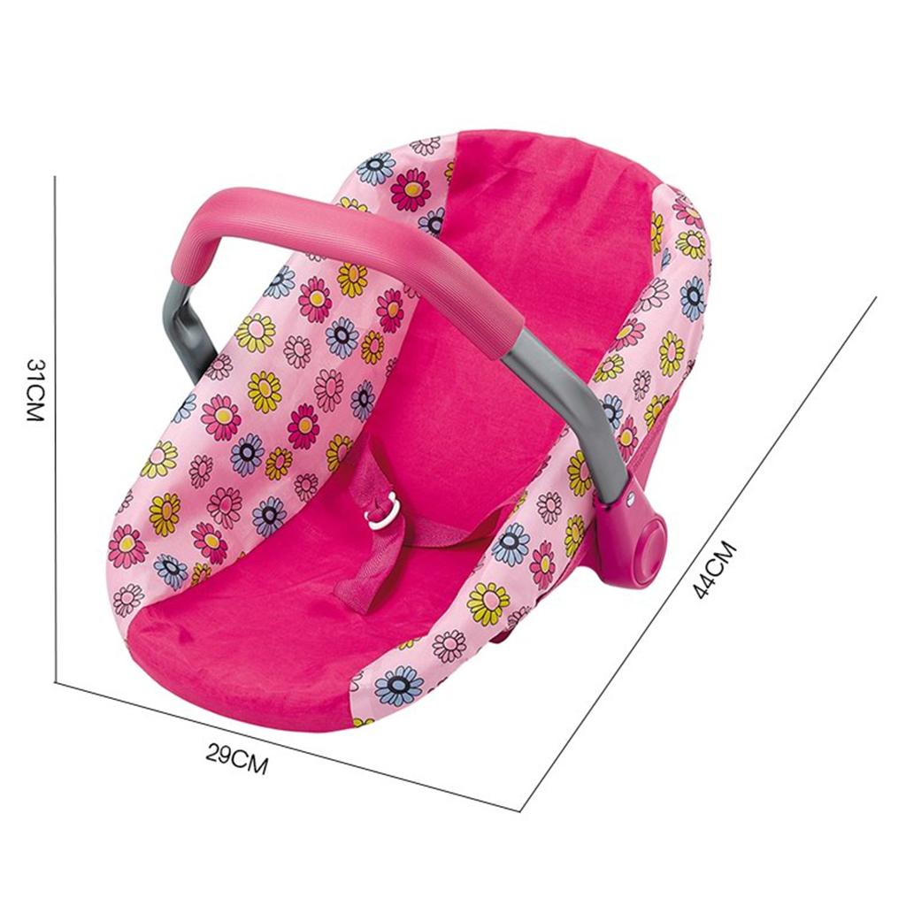 Multifunctional And Sturdy Doll Car Seat Doll Carrier For 16inch Reborn Doll Nusring Room Decor Kids Toys