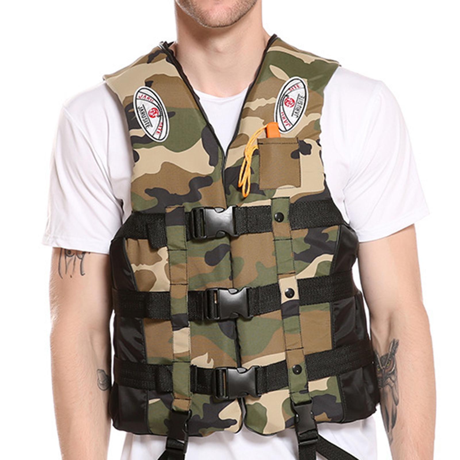 Adults Life Jacket Aid Vest Kayak Ski Buoyancy Fishing Sail Watersport