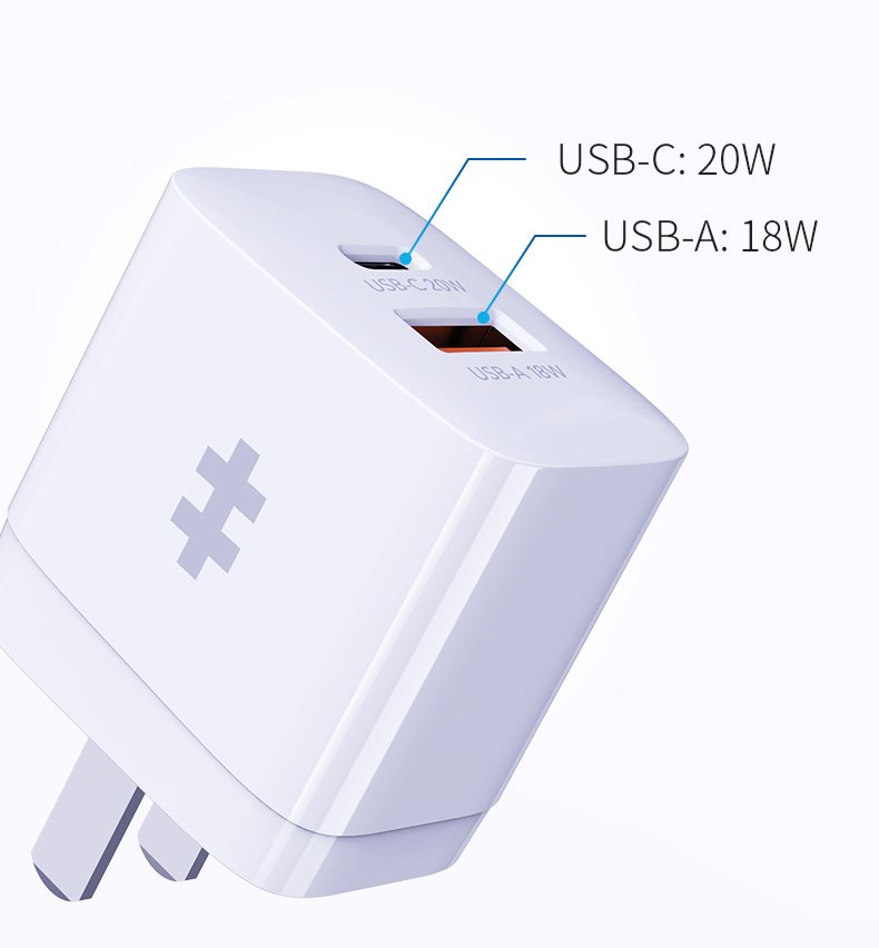 SẠC 2 CỔNG HYPERJUICE 20W CHARGER SMALL SIZE -  HÀNG CHÍNH HÃNG