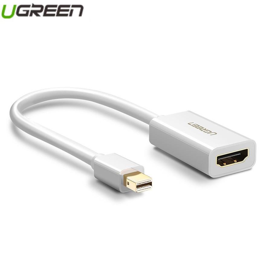 Cáp Mini Displayport sang HDMI Ugreen 10460 hỗ trợ Full HD - Hàng Chính Hãng