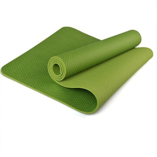 Thảm tập GYM YOGA chống trượt 2 lớp cao su TPE 6MM-8MM cao cấp tập thể dục tại nhà giảm mỡ cơ bụng